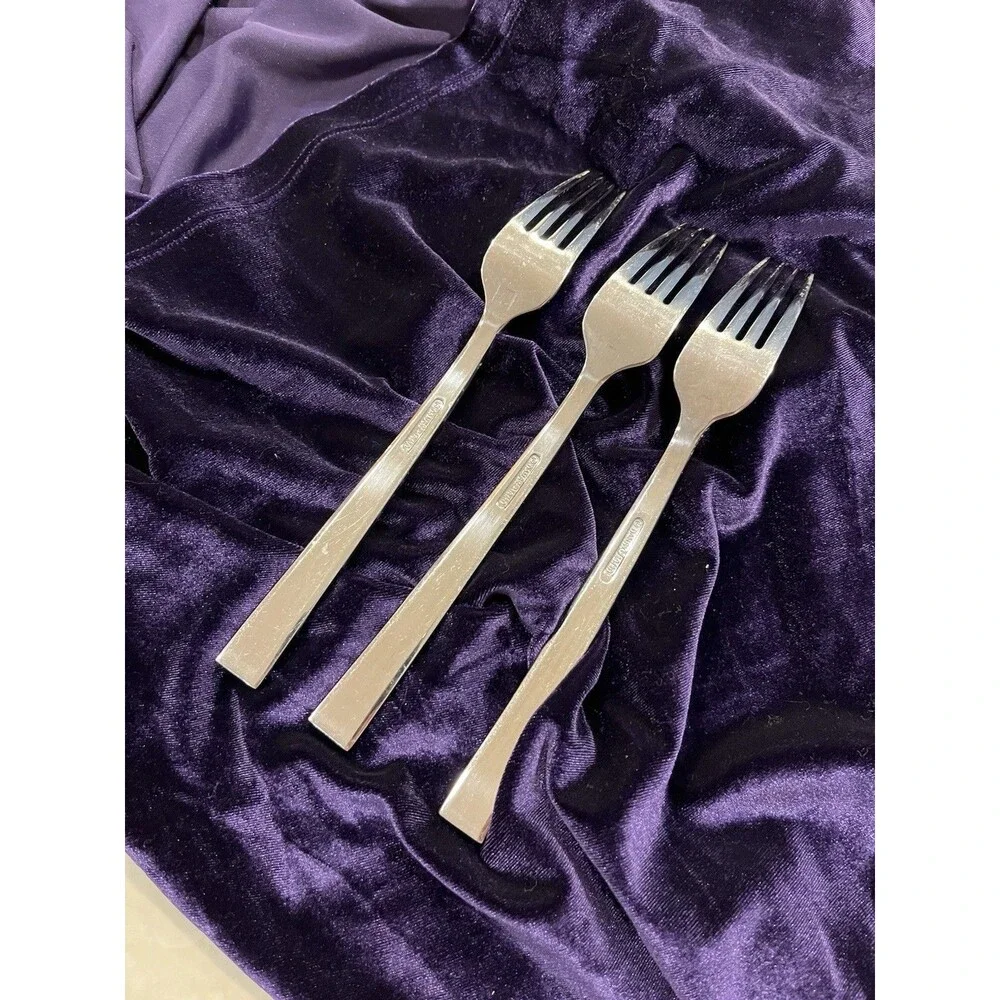Dansk Meridian Glossy 18/10 Stainless Steel Dinner Forks 8 1/4